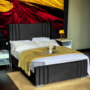 Vanity Wingback Panel Bed Frame