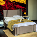 Vanity Wingback Panel Bed Frame