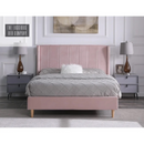 Rahu Wingback Bed | Wingback Bed Frame