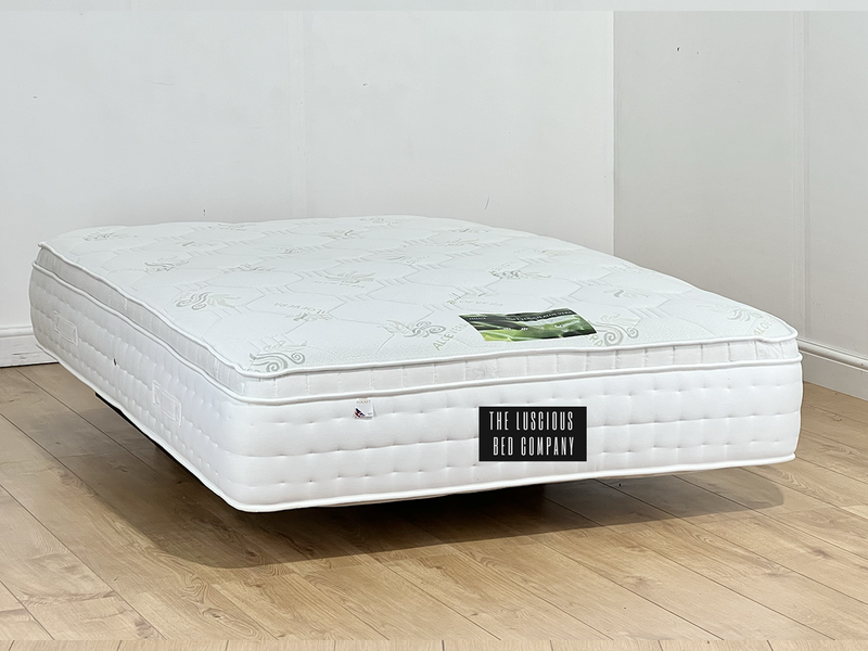Aloe Vera Built in Pillow Top Pocket Spring Mattress by The