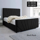 Serene Ray Panel Bed Frame