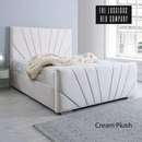 Serene Ray Panel Bed Frame