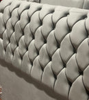 Sophia Chesterfield Sleigh Bed Frame